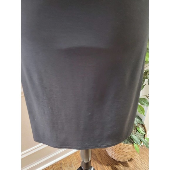 Laundry by Shelli Segal LBD Cocktail Dress Black Chain Straps Cut Out Size 10 - Picture 10 of 12